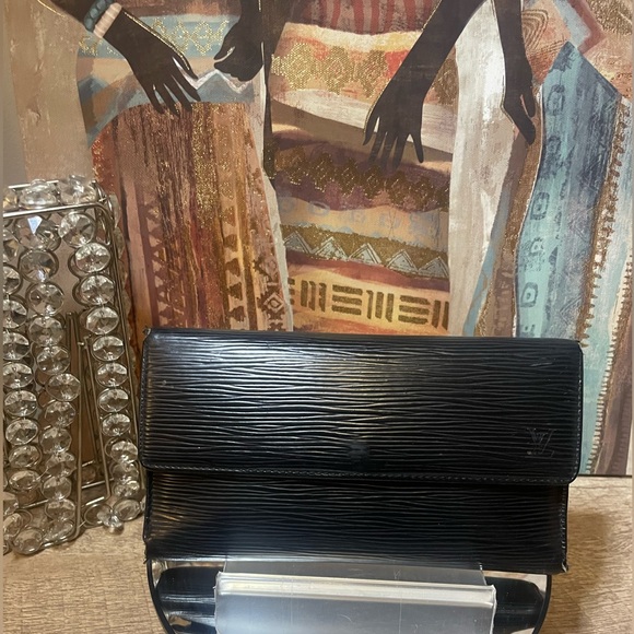 Louis Vuitton Handbags - Louis Vuitton Black Epi Long wallet